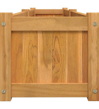 Hochbeet 150x30x25 cm Massivholz Teak