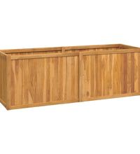 Hochbeet 150x50x50 cm Massivholz Teak