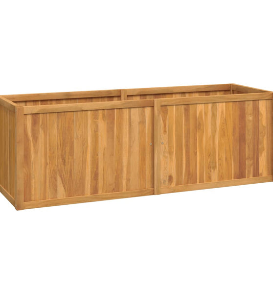 Hochbeet 150x50x50 cm Massivholz Teak