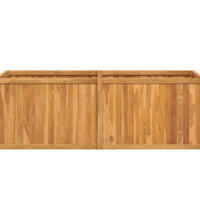 Hochbeet 150x50x50 cm Massivholz Teak