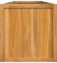 Hochbeet 150x50x50 cm Massivholz Teak