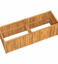 Hochbeet 150x50x50 cm Massivholz Teak