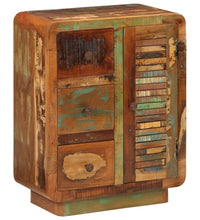 Sideboard mit 3 Schubladen 55x30x70 cm Altholz Massiv