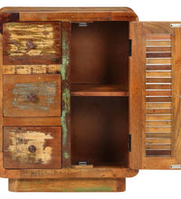 Sideboard mit 3 Schubladen 55x30x70 cm Altholz Massiv