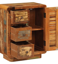 Sideboard mit 3 Schubladen 55x30x70 cm Altholz Massiv