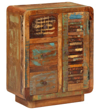 Sideboard mit 3 Schubladen 55x30x70 cm Altholz Massiv