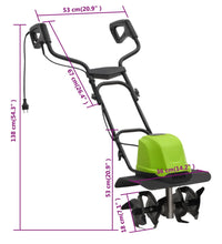 Gartenfräse mit 4 Messern Elektrisch 800 W