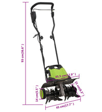 Gartenfräse mit 6 Fräsmessern Elektrisch 1500W