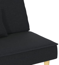 Schlafsofa Schwarz Stoff