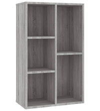 Bücherregal/Sideboard Grau Sonoma 50x25x80 cm Holzwerkstoff