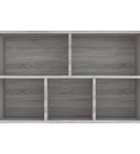 Bücherregal/Sideboard Grau Sonoma 50x25x80 cm Holzwerkstoff