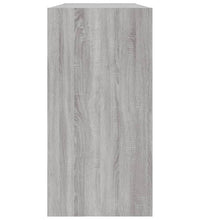 Bücherregal/Sideboard Grau Sonoma 50x25x80 cm Holzwerkstoff