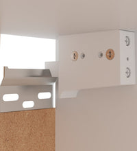 Hängeschrank Räuchereiche 29,5x31x60 cm Holzwerkstoff