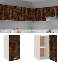 Hängeschrank Räuchereiche 29,5x31x60 cm Holzwerkstoff