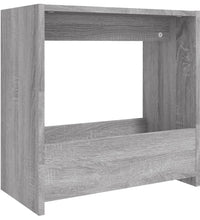 Beistelltisch Grau Sonoma 50x26x50 cm Holzwerkstoff