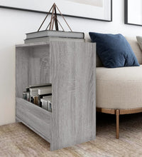 Beistelltisch Grau Sonoma 50x26x50 cm Holzwerkstoff