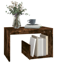 Beistelltisch Räuchereiche 59x36x38 cm Holzwerkstoff