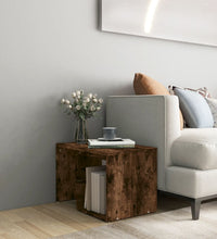 Beistelltisch Räuchereiche 59x36x38 cm Holzwerkstoff