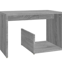 Beistelltisch Grau Sonoma 59x36x38 cm Holzwerkstoff