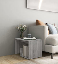 Beistelltisch Grau Sonoma 59x36x38 cm Holzwerkstoff