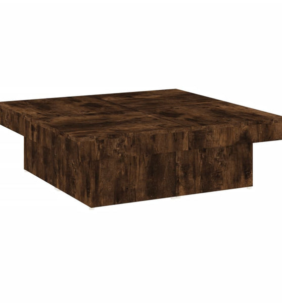 Couchtisch Räuchereiche 90x90x28 cm Holzwerkstoff