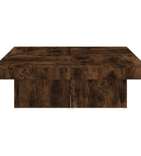 Couchtisch Räuchereiche 90x90x28 cm Holzwerkstoff