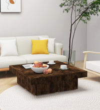 Couchtisch Räuchereiche 90x90x28 cm Holzwerkstoff