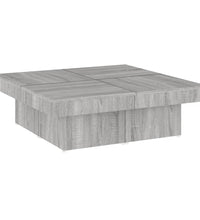Couchtisch Grau Sonoma 90x90x28 cm Holzwerkstoff
