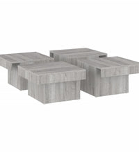 Couchtisch Grau Sonoma 90x90x28 cm Holzwerkstoff