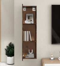 TV-Wandschrank Räuchereiche 30,5x30x110 cm