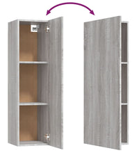 TV-Wandschrank Grau Sonoma 30,5x30x110 cm