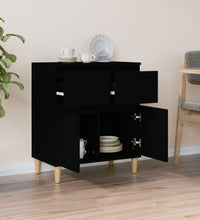 Sideboard Schwarz 60x35x70 cm Holzwerkstoff