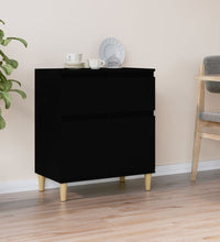 Sideboard Schwarz 60x35x70 cm Holzwerkstoff