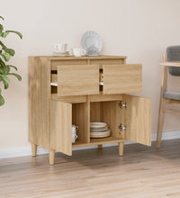 Sideboard Sonoma-Eiche 60x35x70 cm Holzwerkstoff