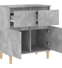 Sideboard Betongrau 60x35x70 cm Holzwerkstoff