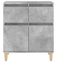 Sideboard Betongrau 60x35x70 cm Holzwerkstoff