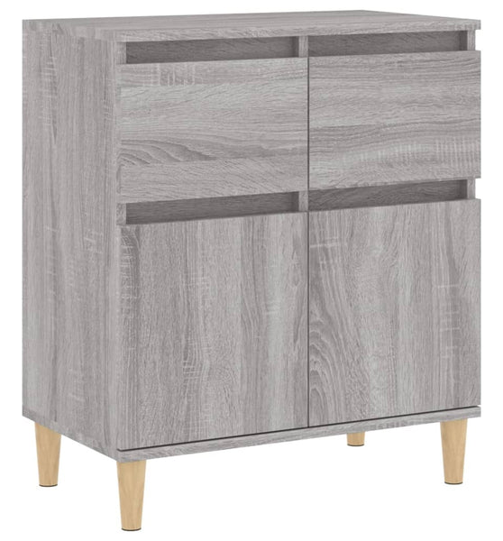 Sideboard Grau Sonoma 60x35x70 cm Holzwerkstoff