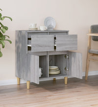 Sideboard Grau Sonoma 60x35x70 cm Holzwerkstoff