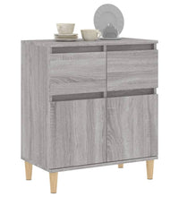 Sideboard Grau Sonoma 60x35x70 cm Holzwerkstoff