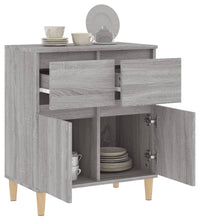 Sideboard Grau Sonoma 60x35x70 cm Holzwerkstoff