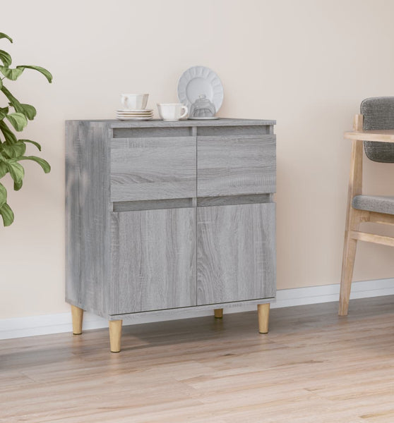 Sideboard Grau Sonoma 60x35x70 cm Holzwerkstoff