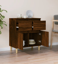 Sideboard Braun Eichen-Optik 60x35x70 cm Holzwerkstoff