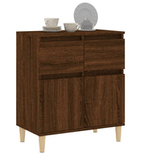 Sideboard Braun Eichen-Optik 60x35x70 cm Holzwerkstoff