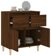 Sideboard Braun Eichen-Optik 60x35x70 cm Holzwerkstoff