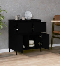 Sideboard Schwarz 60x35x70 cm Holzwerkstoff