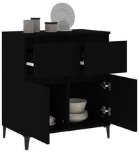 Sideboard Schwarz 60x35x70 cm Holzwerkstoff