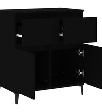 Sideboard Schwarz 60x35x70 cm Holzwerkstoff