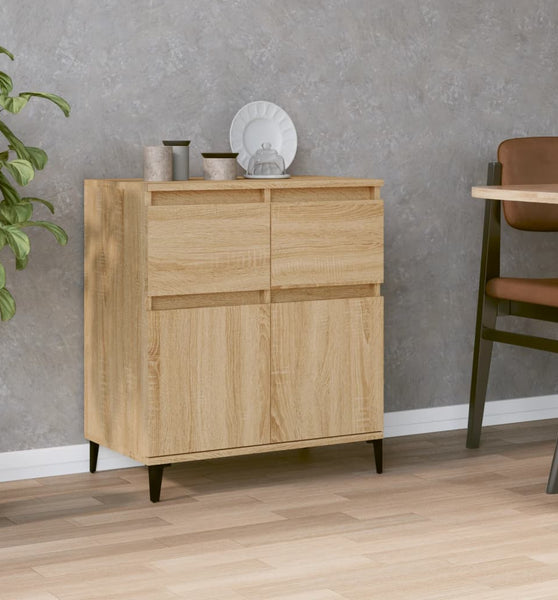 Sideboard Sonoma-Eiche 60x35x70 cm Holzwerkstoff