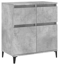 Sideboard Betongrau 60x35x70 cm Holzwerkstoff