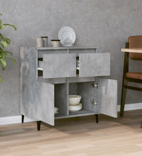 Sideboard Betongrau 60x35x70 cm Holzwerkstoff